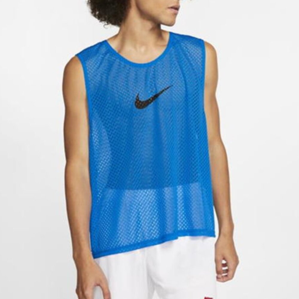 NWT NIKE DRI-FIT PARK SOCCER TRAINING BIB Top Mesh Sheer